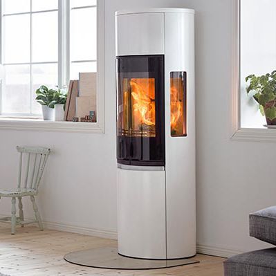 Stufa a legna - 596 STYLE - Contura - 0 - 5 kW / 5 kW...10 kW / a 3 facce