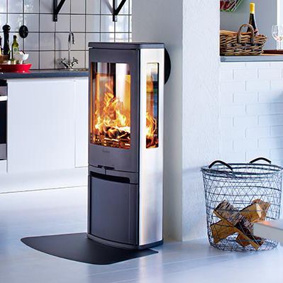 Stufa a legna - 750A - Contura - 0 - 5 kW / 7 kW / contemporanea
