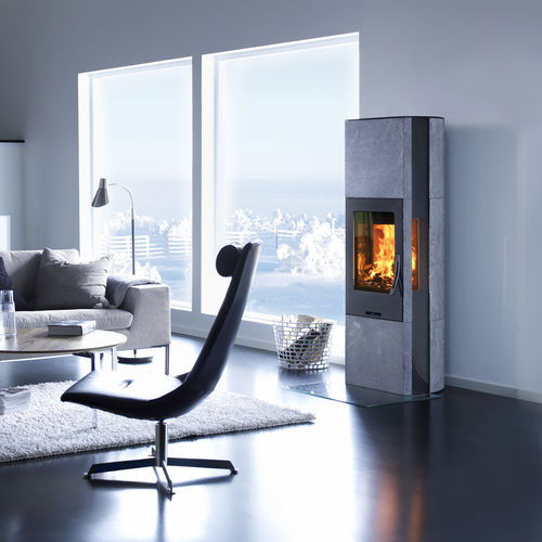Stufa a legna - 35T LOW - Contura - 0 - 5 kW / 7 kW / a 3 facce