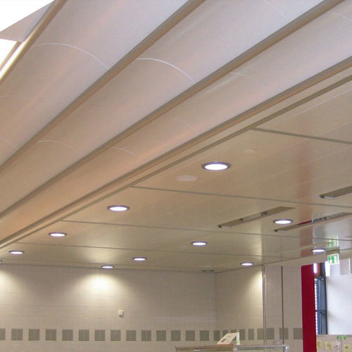 Controsoffitto in alluminio - INTEC  - Arconic Architectural Products SAS, Merxheim/Frank - in pannelli / da interno / isolante