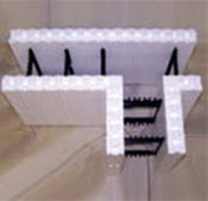 Blocco cassero in polistirene - ICF T - amvicsystem - isolante