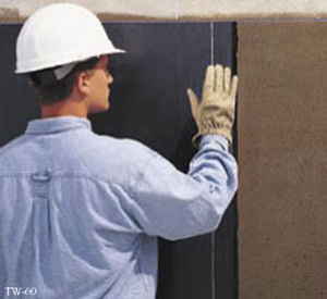 Membrana impermeabilizzante per tetti - TAMKO TW-60 - BuildBlock ICFs - adesiva / bituminosa
