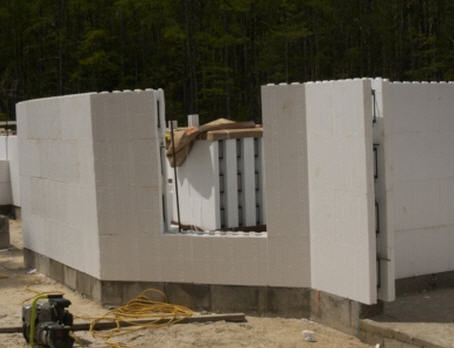 Blocco cassero in polistirene - ANGLE - Fox Blocks - per muro / isolante / d'angolo
