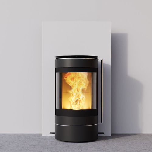 Stufa a pellet - ALTER EGO - Caminetti Montegrappa - 8 kW / da parete / contemporanea
