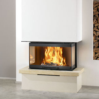 Rivestimento per camini contemporaneo - BASIC - Caminetti Montegrappa - in marmo / a 3 facce