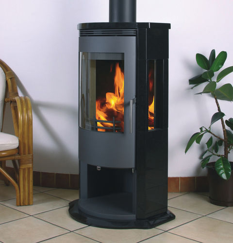 Stufa a legna - A3 ARENA GRANIT - Color Emajl Doo - contemporanea / in pietra naturale