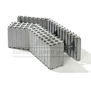 Blocco cassero in polistirene espanso PSE - MCF 35 EI/R - izodom 2000 polska - in Néopor® / per muro / isolante
