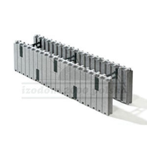 Blocco cassero in polistirene espanso PSE - MCFU 1/25 - izodom 2000 polska - in Néopor® / per muro / isolante