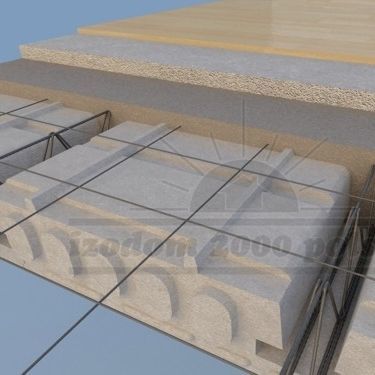 Lastra per solaio in neoprene - STP - izodom 2000 polska - in polistirene espanso / per soffitto / isolante