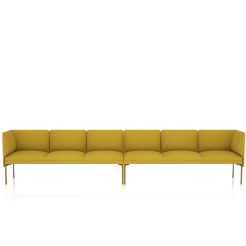 Divano modulare - SENSO - FORAFORM AS - contemporaneo / in tessuto / marrone