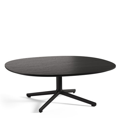 Tavolino basso contemporaneo - CAMP - FORAFORM AS - in MDF / con supporto in metallo / quadrato