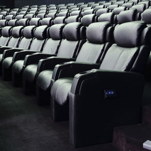 Poltrona per cinema in tessuto - OPUS - FORAFORM AS - contract / rossa / nera
