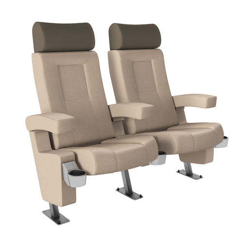 Poltrona per cinema in tessuto - PARAGON 918 - FORAFORM AS - contract / marrone / a scomparsa
