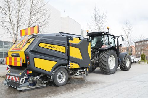 Spazzatrice montata su camion - WASA 300+ - Aebi Schmidt - aspirante / per strade / per rifiuti