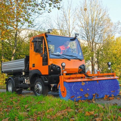 Spazzatrice montata su camion - LKS - Aebi Schmidt - per strade / per rifiuti / idraulica