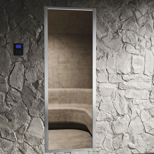 Parete doccia fissa - STEAM V - Relax - a nicchia / in vetro temprato / vetro trasparente