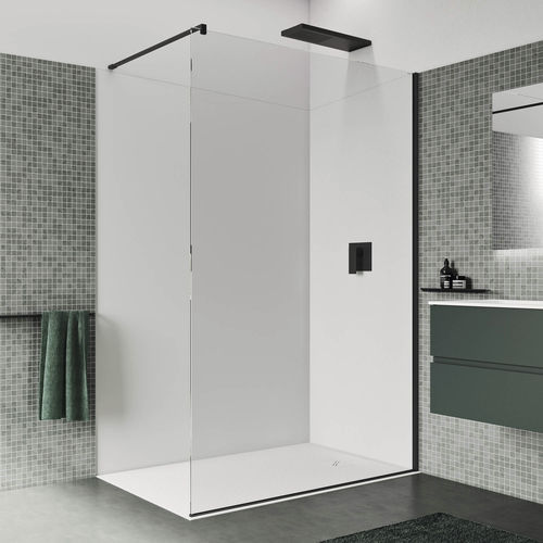 Parete doccia fissa - WALL A - Relax - reversibile / d'angolo / in vetro temprato