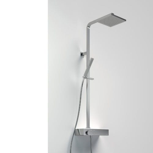 Colonna doccia termostatica - ICON - Geromin - contract / da parete / contemporanea