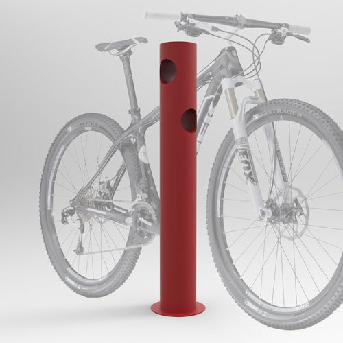 Rastrelliera per biciclette a pavimento - KURT - CITYSì - per spazi pubblici / in acciaio / professionale