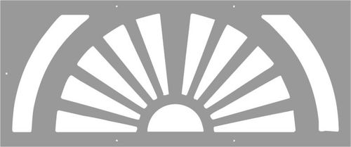 Recinzione a pannelli - PAN.08 - CITYSì - da giardino / per spazio pubblico / per campo sportivo
