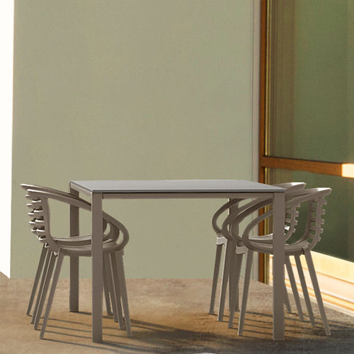 Tavolo contemporaneo - MAXIMA - PAPATYA - in laminato / rettangolare / quadrato