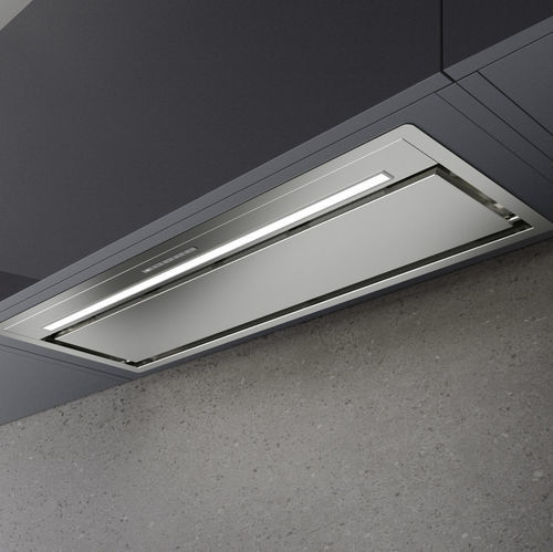 Cappa da soffitto - HIDE NEW PLASMA - Galvamet - da incasso / con condotto / grigia