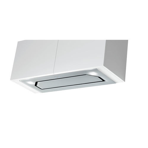 Cappa a muro - BREEZE - Galvamet - con condotto / silenziosa / con illuminazione integrata