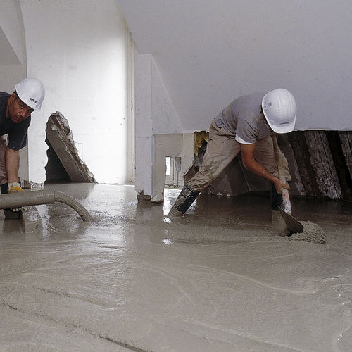 Calcestruzzo di sicurezza - AGILIA® HORIZONTAL - Lafarge concrete - a tenuta stagna / autocompattante / impermeabile
