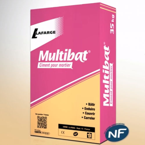 Cemento Portland - MULTIBAT® - Lafarge concrete - per tetto / per pavimento / per massetto