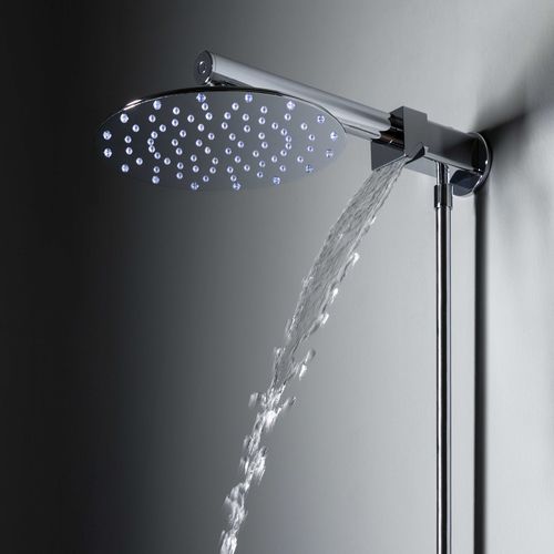 Soffione doccia da parete - DUETTO C - TENDER RAIN - rotondo / a pioggia / a cascata
