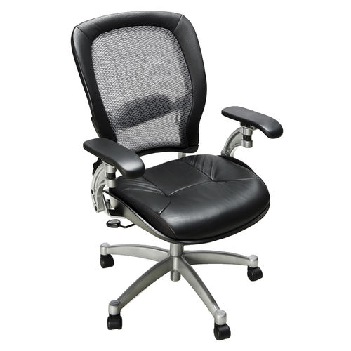 Poltrona da ufficio contemporanea - HARMONY - Versa Products - a rete / in pelle / reclinabile