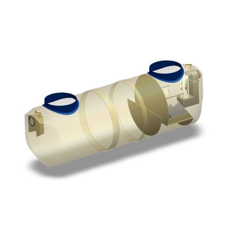 Separatore di idrocarburi GRP - HDCP - Saint Dizier Environnement - in poliestere