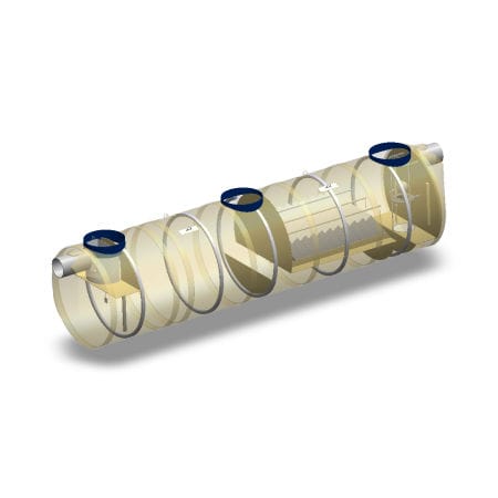 Separatore di idrocarburi GRP - HDCP08003 - Saint Dizier Environnement - in poliestere