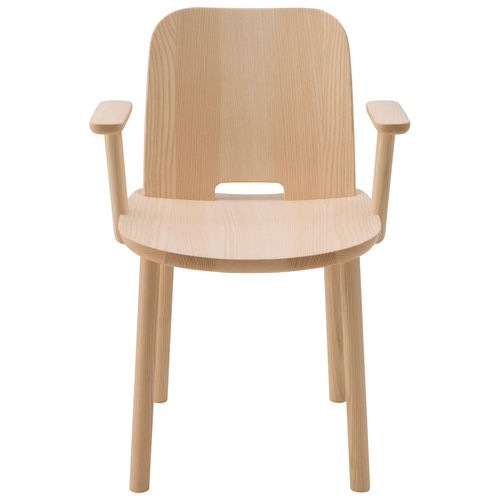 Sedia contemporanea - FUGU - Maruni - da interno / in rovere / in frassino