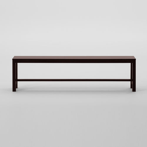 Panca contemporanea - ASIAN 2014-24 - Maruni - in rovere / FSC / PEFC