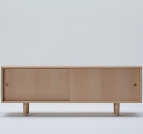 Credenza contemporanea - HIROSHIMA 6955-32 - Maruni - in rovere / in noce / in faggio