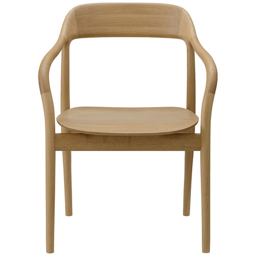 Sedia contemporanea - TAKO - Maruni - da interno / in pelle / in rovere