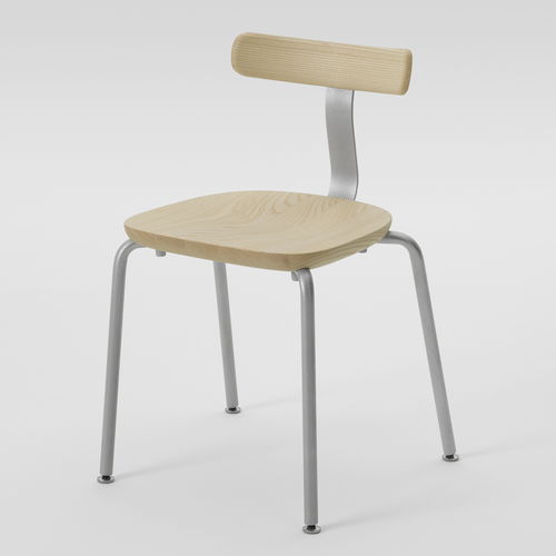 Sedia contemporanea - T&O T1 - Maruni - da interno / in rovere / in frassino