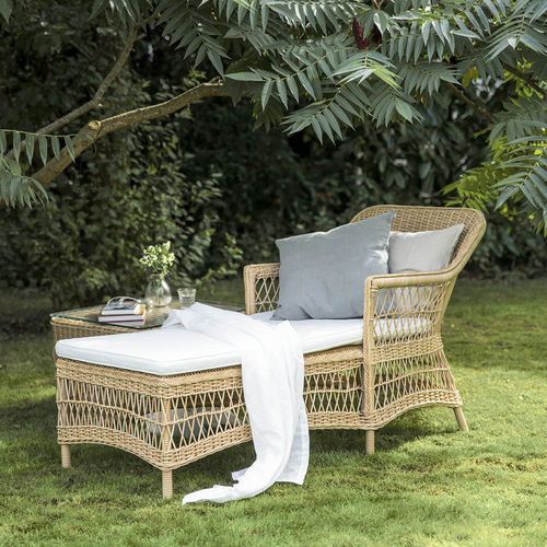 Lettino prendisole classico - Olivia  - Sika-Design - in tessuto / in fibre sintetiche / in alluminio