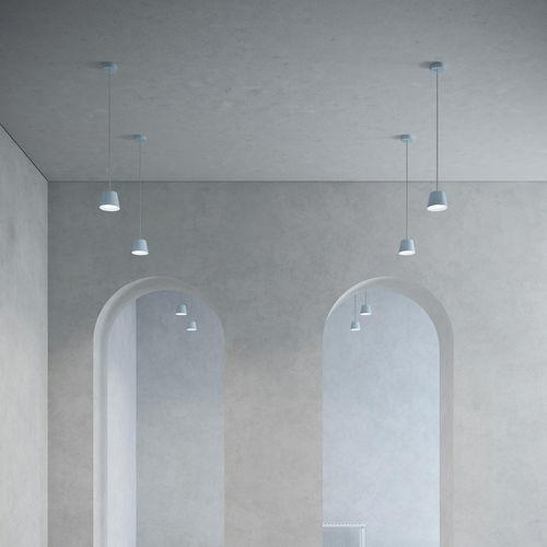 Lampada a sospensione - w222 Focal s - Wastberg - in alluminio / in policarbonato / contemporanea