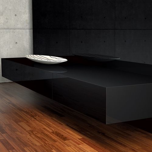 Piano lavabo in acrilico - PARAPAN - Hasenkopf - su misura / ad uso professionale