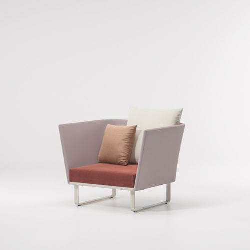 Poltrona contemporanea - BITTA - KETTAL - in tessuto / in teak / in alluminio