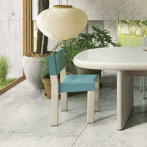 Sedia da pranzo design - BAND - KETTAL - da interno / da giardino / in teak