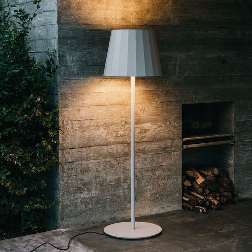 Lampada da terra - OBJECTS - KETTAL - in alluminio / in acciaio inossidabile / contemporanea