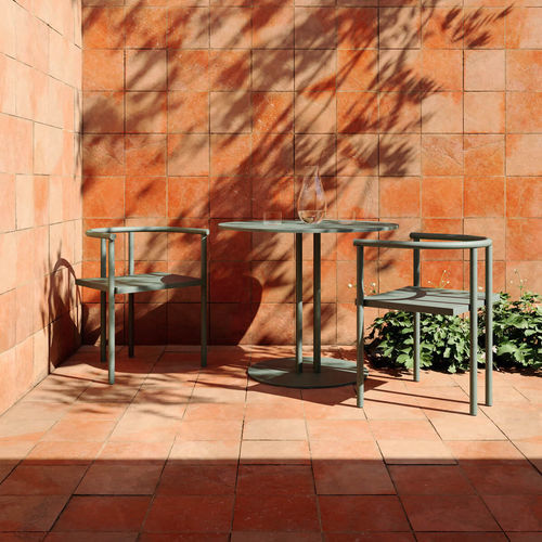 Sedia minimalista - RINGER - KETTAL - da esterno / da interno / in alluminio
