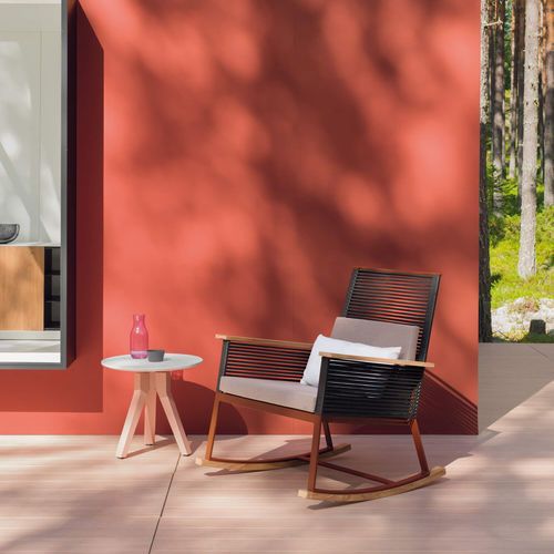 Poltrona contemporanea - LANDSCAPE   - KETTAL - in tessuto / in alluminio / in teak
