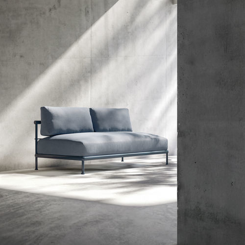 Divano modulare - ALIZE - KETTAL - contemporaneo / per interni / in alluminio estruso