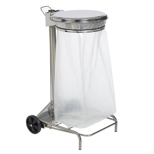 Carrello portarifiuti - COLLECROULE - ROSSIGNOL - contract / in acciaio inossidabile