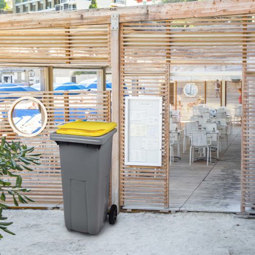 Portarifiuti in polietilene - KOROK - ROSSIGNOL - da esterno / per spazio pubblico / per zone urbane