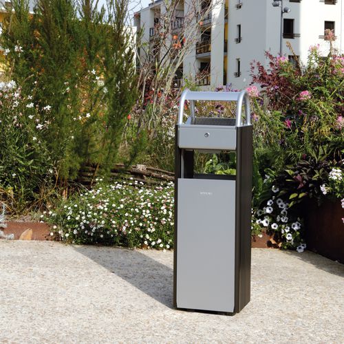 Portarifiuti pubblico - KOPA  - ROSSIGNOL - in acciaio inossidabile / in acciaio con rivestimento a polvere / in alluminio
